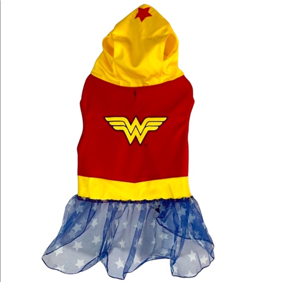 NWT DC Comics Wonder Woman Dog Dress Costume NEW - Picture 3 of 5